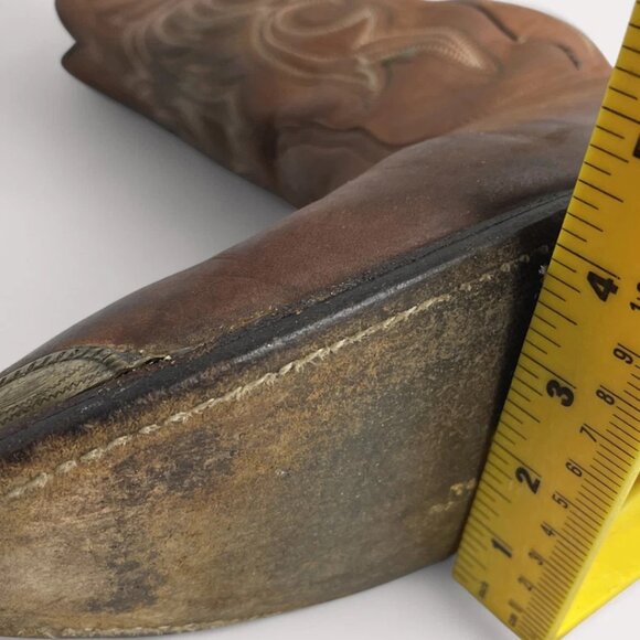 Nocona Brown Western Cowboy Boots - Picture 13 of 14